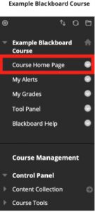 Course Home Page Link